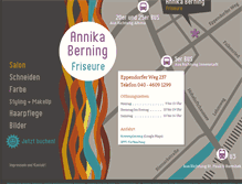 Tablet Screenshot of annikaberning.de